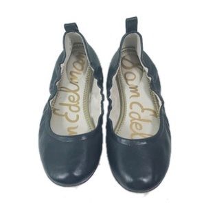 Sam Edelman black leather ballet flats sz 6.5